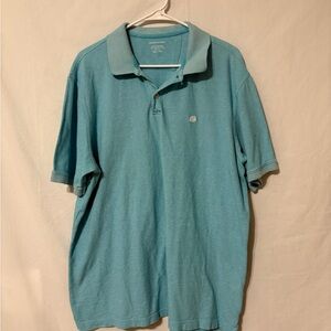 Banana Republic Men’s Polo Shirt XXL Teal Blue Cotton Short Sleeve